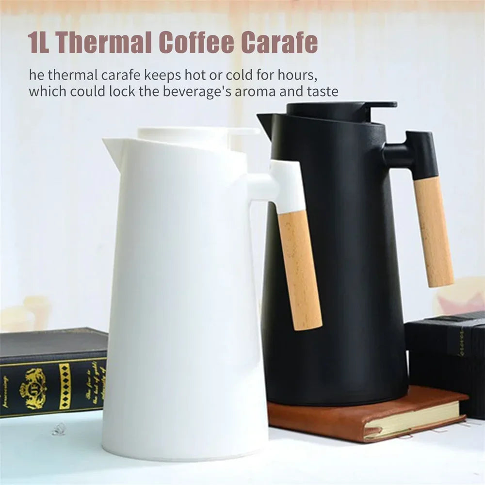 Large Capacity Insulation Kettle One Key Temperature Display Insulation Thermos Bottle Household Leakproof Insulated Water Pot